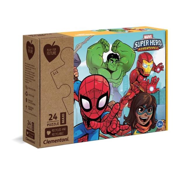 PUZZLE 24 MAXIPZ MARVEL SUPERHERO