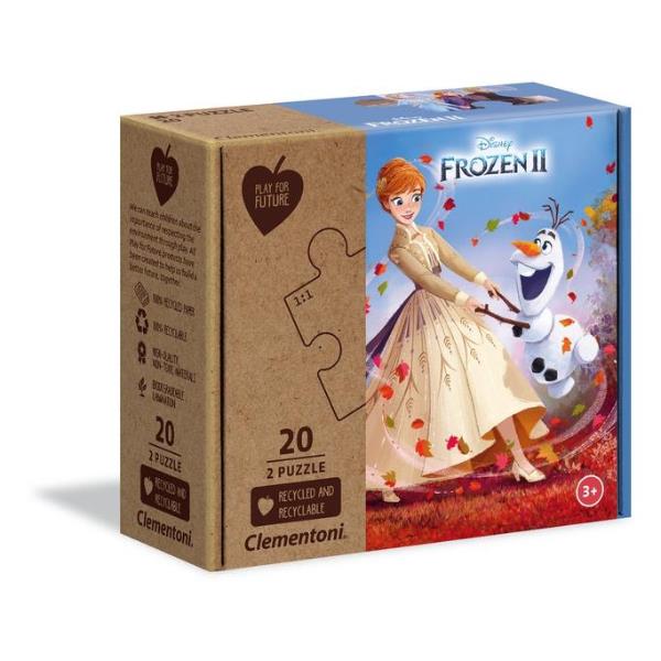 PUZZLE 2X20PZ FROZEN 2