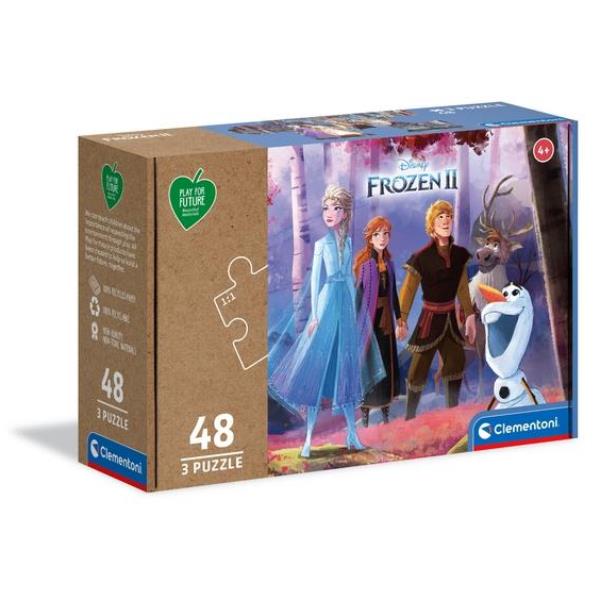 PUZZLE 3X48 PZ FROZEN 2