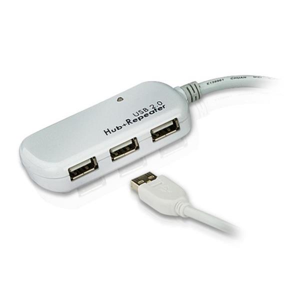 4-PORT USB 2.0 EXTENDER HUB 60M