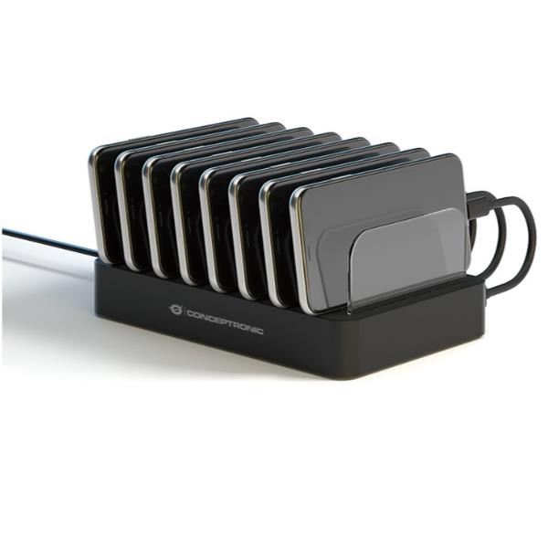 8-PORT 75W USB PD CHARGING STATION