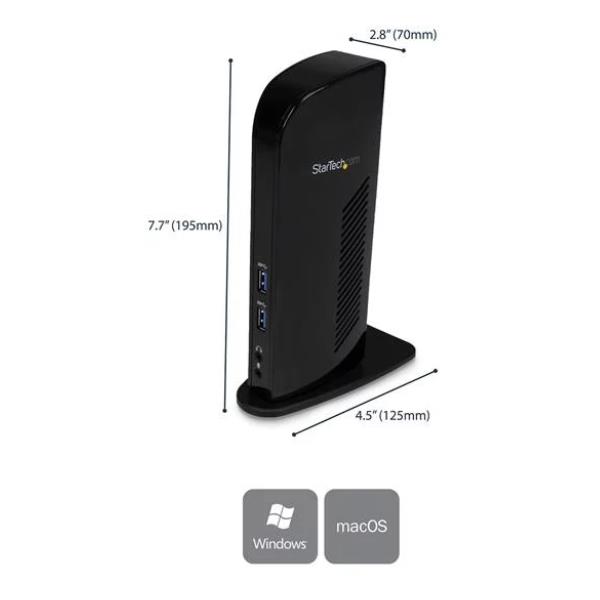 DOCKING STATION DVI HDMI USB 3