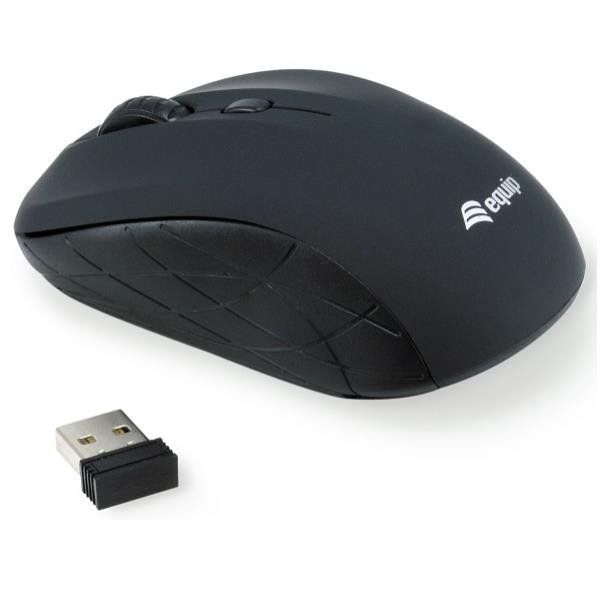 MINI OPTICAL WIRELESS MOUSE BLACK