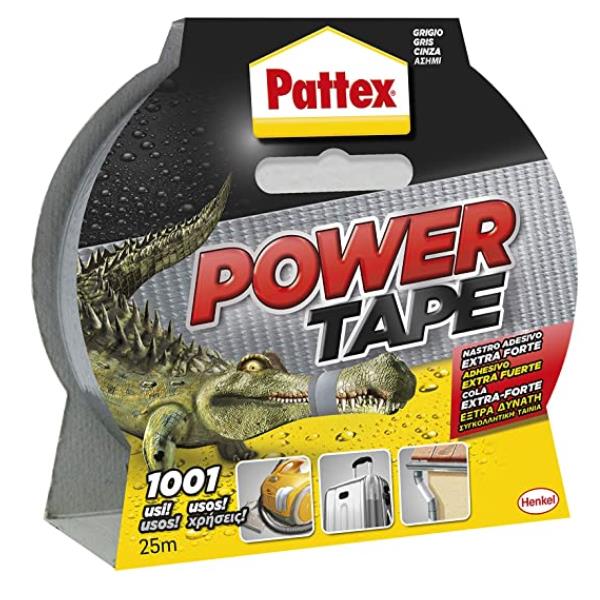 NASTRO POWER TAPE GRIGIO 50MMX25M