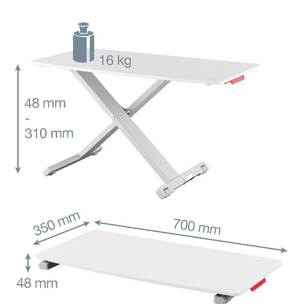 COSY ERGO SIT   STAND GRIGIO CHIARO