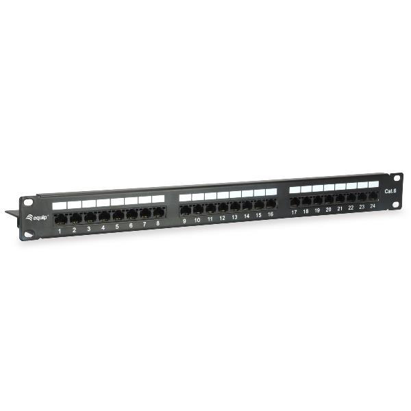 CAT.6 PATCH PANEL 24-PORT 19 INCH 1