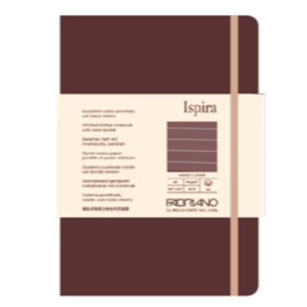 FG96 ISPIRA HARD A5 LINES BROWN