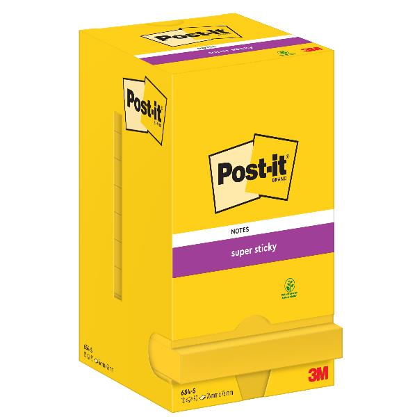 CF12 POST-IT SUPER STICKY 76X76 GIA