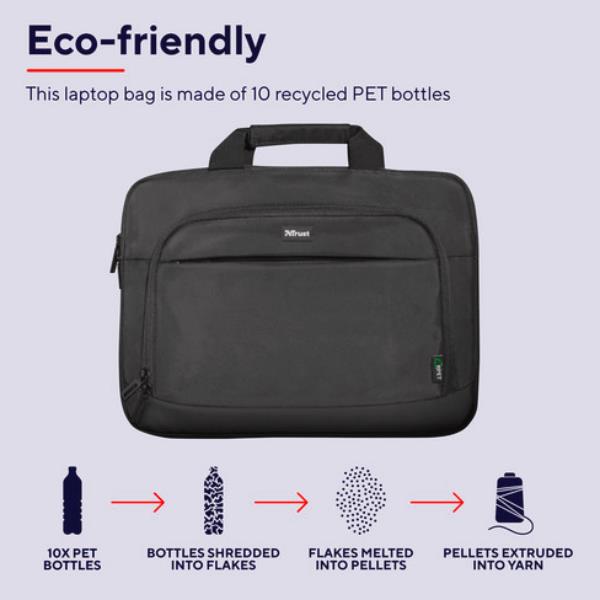 SYDNEY SLIM LAPTOP BAG 14  ECO