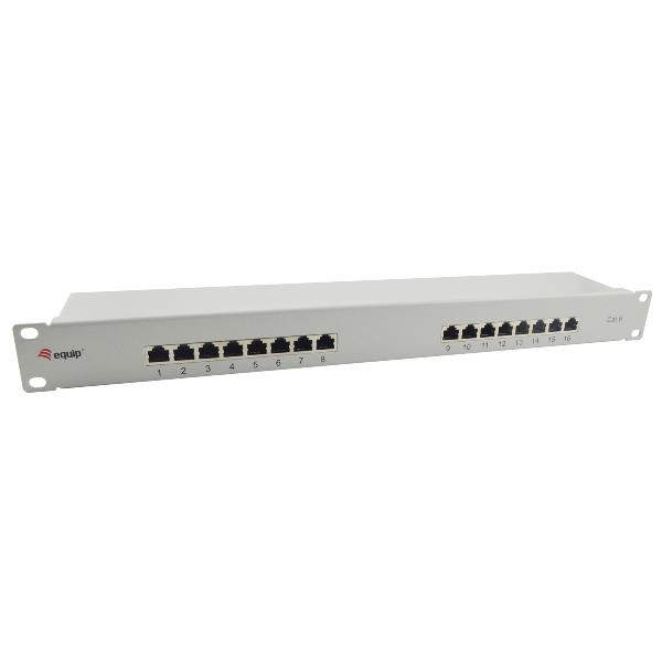 CAT.6 PATCH PANEL 16-PORT 19 INCH 1