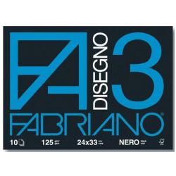 CF10ALBUM DIS F3 NERO 24X33 125GR