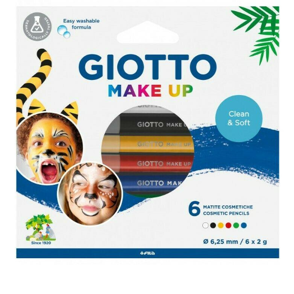 GIOTTO MAKE UP AST.6 MATITE COL ASS