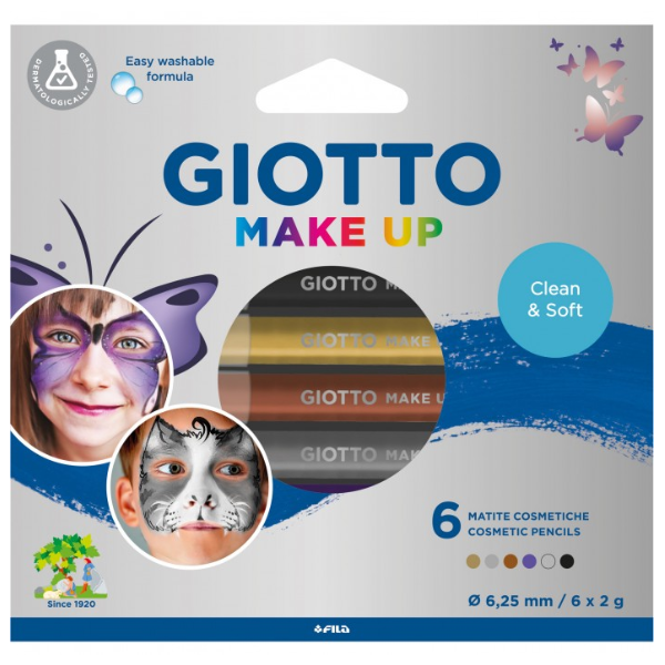 GIOTTO MAKE UP AST6 MAT COL MET ASS