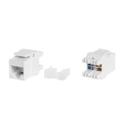 PRESA RJ45U CAT.5E 180 GRADI NER