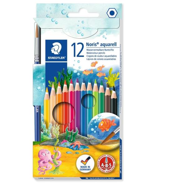 CF12 PASTELLI NORIS AQUARELL ASS