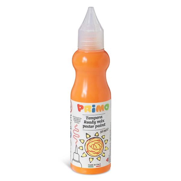 BOTTIGLIA 50ML TEMPERA ARANCIO