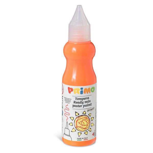 BOTTIGL 50ML TEMPERA ARANCIO FLUO