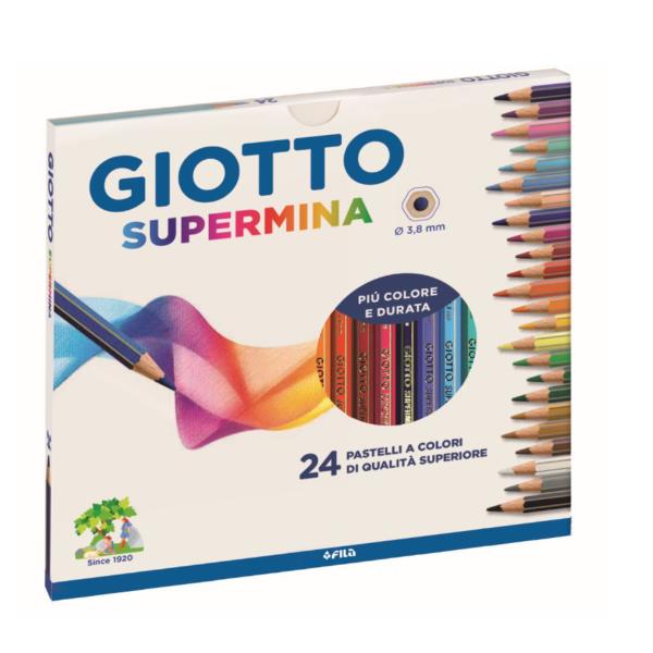 CF24PASTELLI GIOTTO SUPERMINA