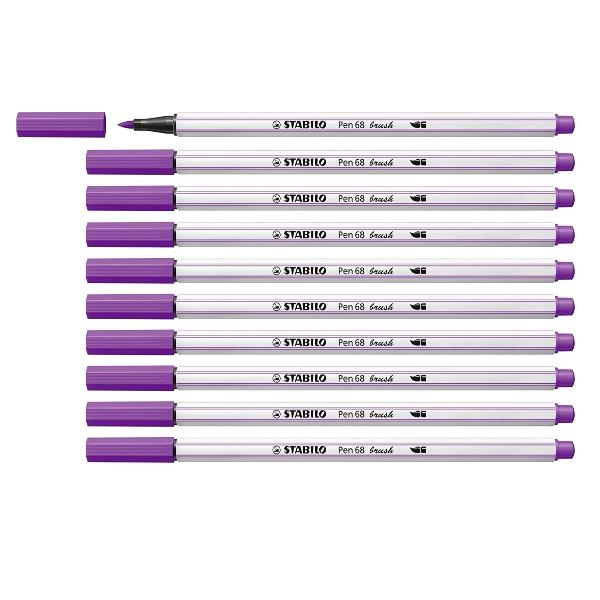 CF10 STABILO PEN 68 BRUSH LILLA