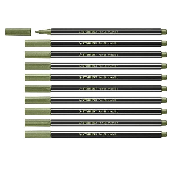 CF10 STABILO PEN68METALL VERDECH