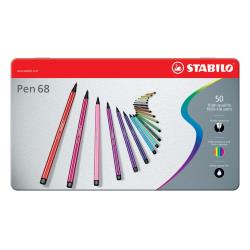 AST50 STABILO PEN 68 COL ASSORT