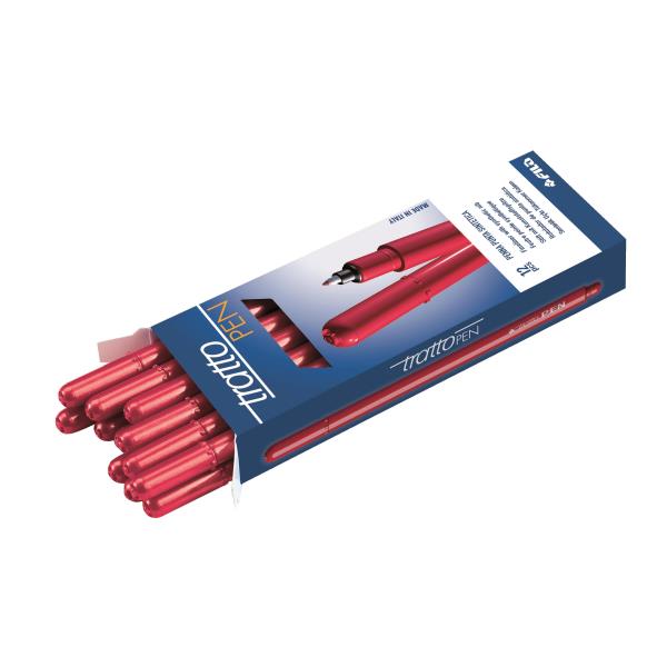 CF12 TRATTO PEN ROSSO CARMINIO