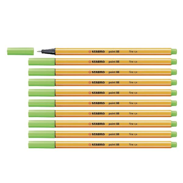 CF10 FINELINER POINT 88 VERDE FOGLI