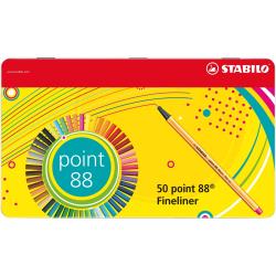 AST50 FINELINER POINT 88  COL ASS