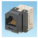 PRESA NETKEY RJ45U CAT.6 NERO