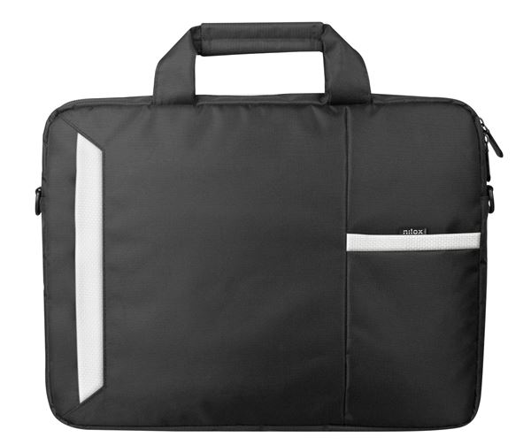 NOTEBAG 15.6P BLACK/WHITE