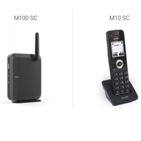 SNOM M110 DECT BUNDLE SINGLE-CELLS