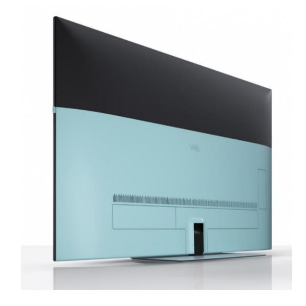 55 4K SMART TV AQUA BLUE