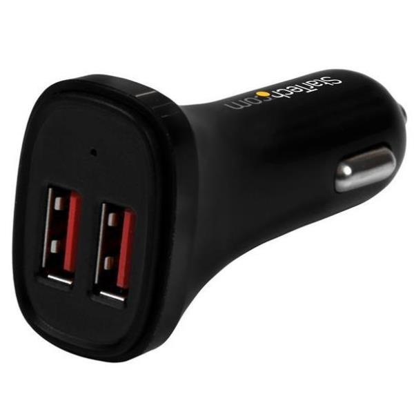 CARICATORE AUTO 2XUSB 24W/4.8A