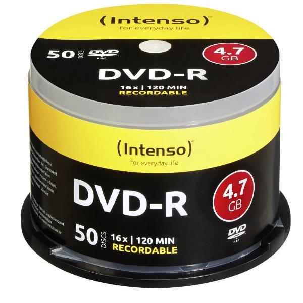 DVD-R 4.7GB 16X SPINDLE 50PZ