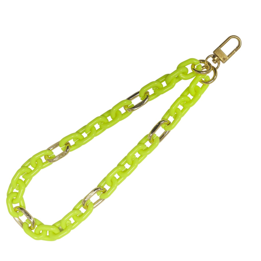 JEWEL CHAIN YELLOW FLUO