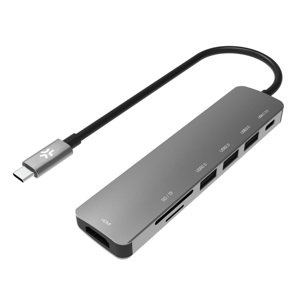 HUB C TO 3USB 1C 1HDMI 1TF 1SD