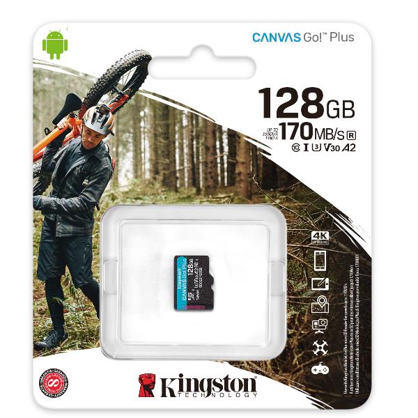 128GB MICROSDXC CANVAS GO PLUS