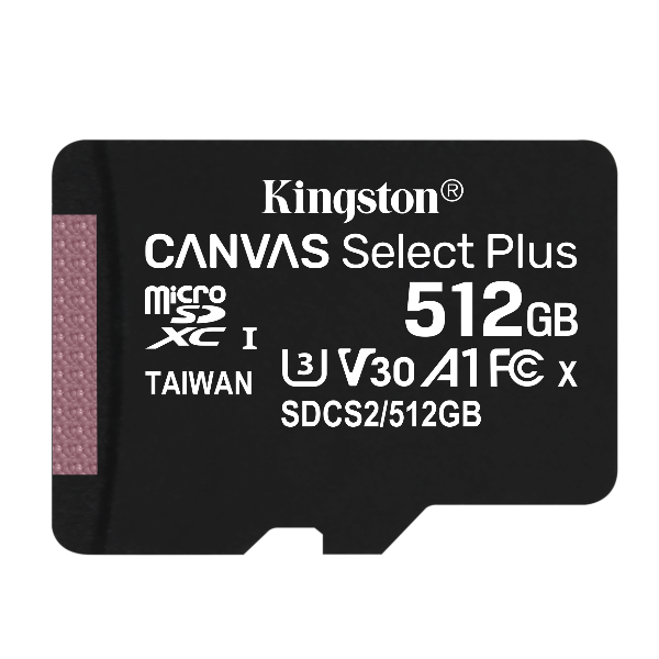 512GB MICSDXC CANVAS SELECT PLUS