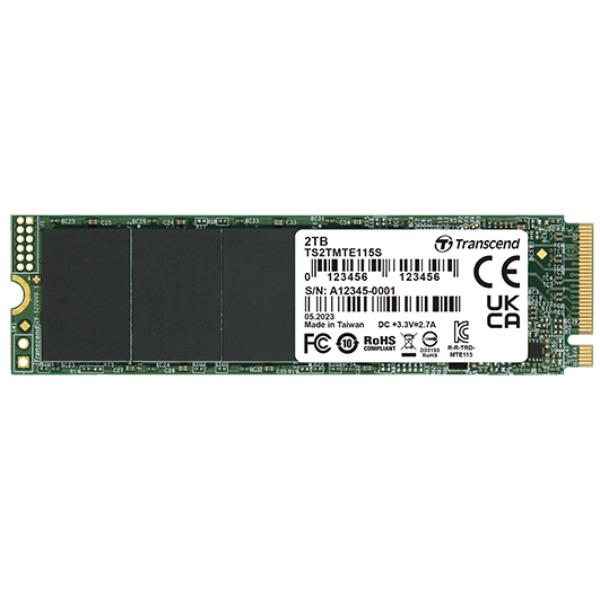 2TB M2 2280 PCIE GEN3X4 NVME TLC