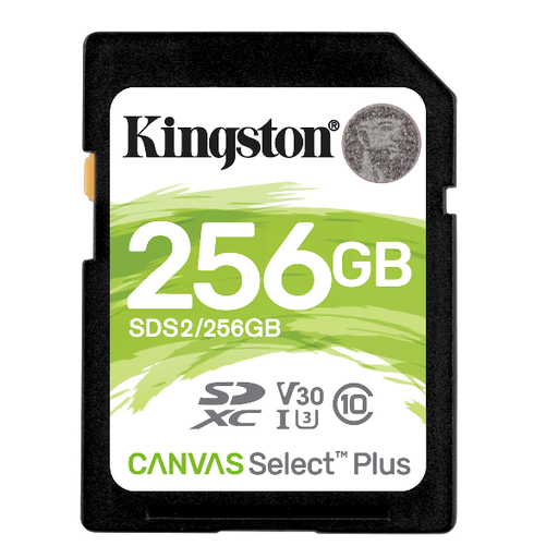 [SDS2/256GB] 256GB SDXC CANVAS SELECT PLUS