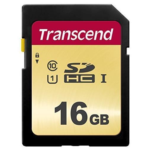 [TS16GSDC500S] 16GB UHS-I U1 SD CARD  MLC