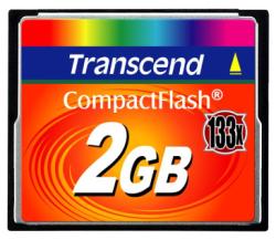 [TS2GCF133] 2GB COMPACT FLASH CARD (133X)