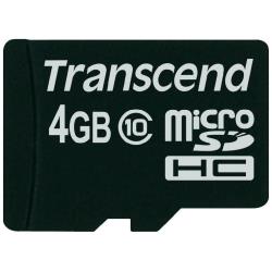 [TS4GUSDC10] 4GB MICRO SDHC10(NO ADATTATORE)