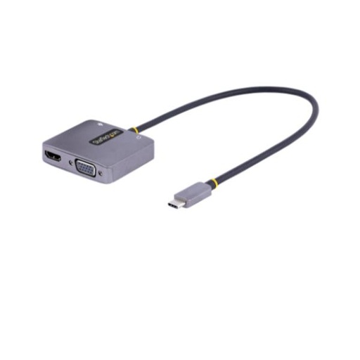 [122USBCHDMVGAST] ADATTATORE USB-C A HDMI/VGA