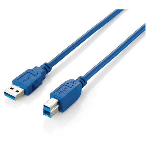 [128293] USB 3.0 CABLE A->B M/M 3,0M, BLUE