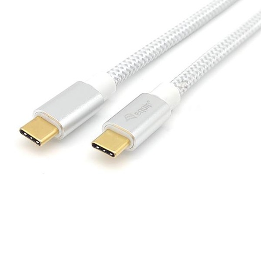 [128358] USB 3.2 GEN2 C TO C CABLE M/M WHITE