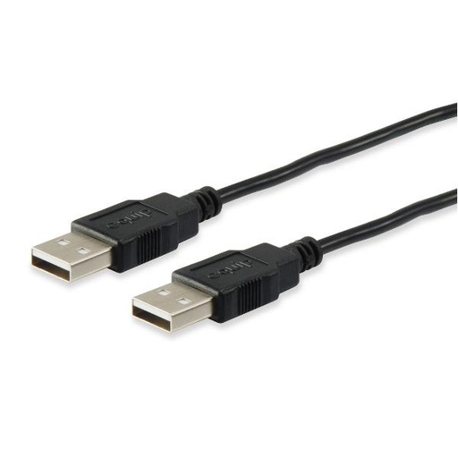 [128871] USB 2.0 CABLE A->A 3,0M M/M, BLACK