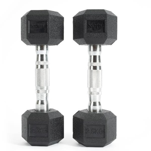 [NXDUMBBELL25] NILOX FITNESS DUMBBELL 2X 2.5KG