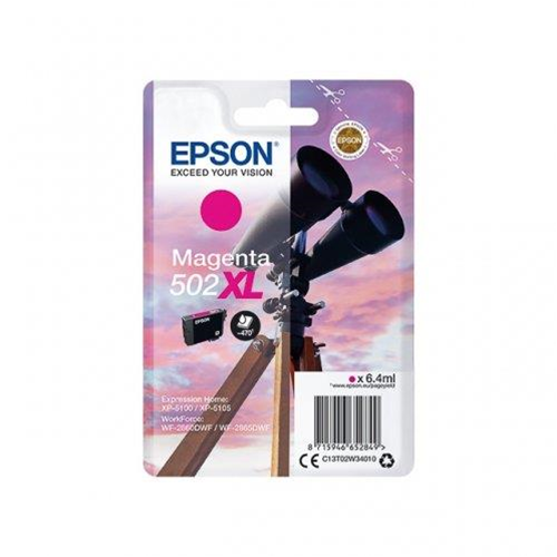 [C13T02W34010] 502XLM Magenta Cartuccia inchiostro 6,4ml  470pg