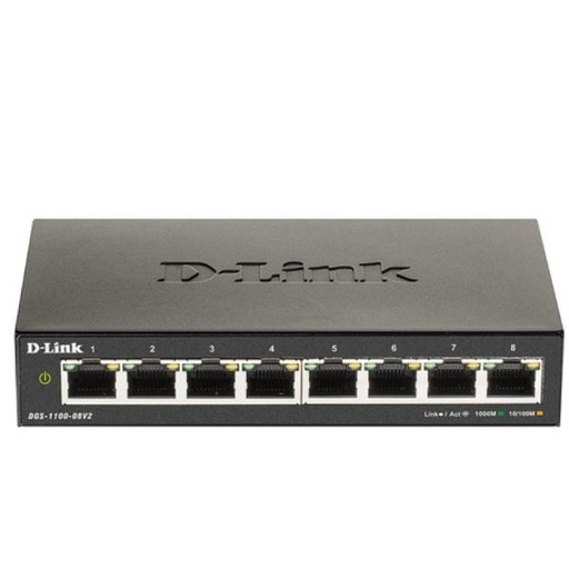 [DGS-1100-08V2] 8-PORT GIGABIT SMART